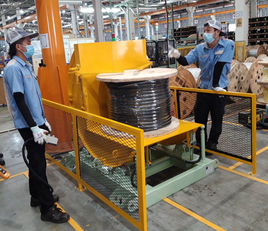 Industrial Coil Upenders for Steel and Wire Manufacturers